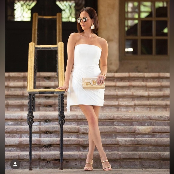 Cinq a Sept Kennith Dress in Ivory - Picture 3 of 16